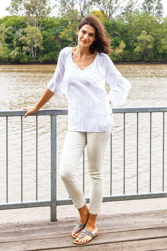 Amore Top White